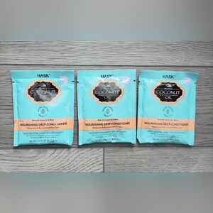 HASK Coconut Oil Nourishing Deep Conditioner 3 pack